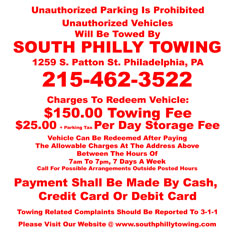 New Private Parking Impound Sign